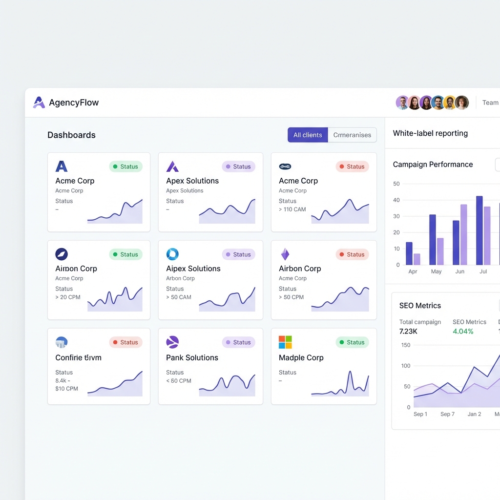 Agency Dashboard